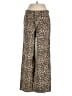 Brixton Animal Print Gold Casual Pants Size 24 - photo 1
