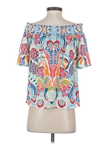 Flying Tomato Short Sleeve Blouse (view 2)