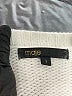 Maje Color Block White Pullover Sweater Size Sm (1) - photo 7