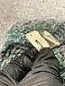Moth Tweed Teal Turtleneck Sweater Size S - photo 7