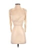 Oh Polly Tan Long Sleeve Blouse Size 4 - photo 1