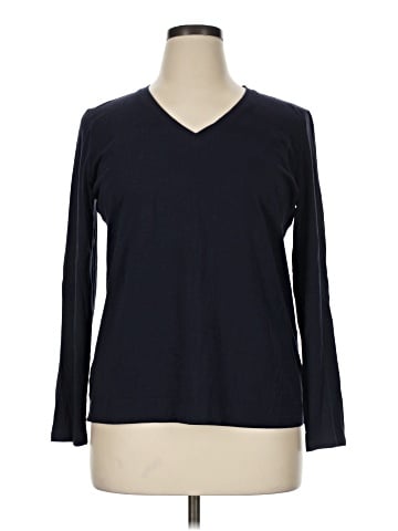 Ann Taylor 3/4 Sleeve T-Shirt (view 1)