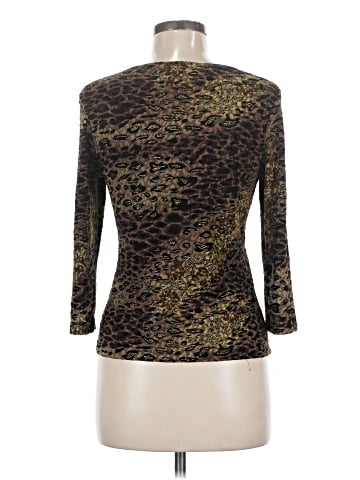 Brittany Black 3/4 Sleeve Top (view 2)