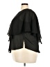 Draper's & Damon's 100% Polyester Black Short Sleeve Blouse Size 22 - photo 5