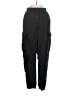 Faded Rose 100% Polyester Black Cargo Pants Size S - photo 1