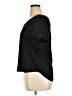 Lily White 100% Polyester Black Short Sleeve Blouse Size XL - photo 5