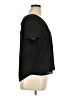 Lily White 100% Polyester Black Short Sleeve Blouse Size XL - photo 4