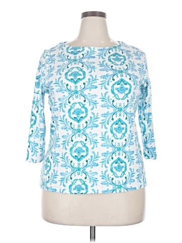Croft & Barrow 3/4 Sleeve Top (view 1)