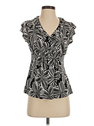 Worthington Short Sleeve Blouse (view 1)