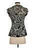 Worthington Black Short Sleeve Blouse Size S (petite) - photo 2
