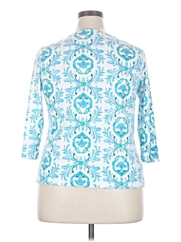 Croft & Barrow 3/4 Sleeve Top (view 2)