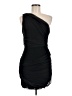 Alice + Olivia Solid Black Cocktail Dress Size XXS (estimated) - photo 1