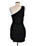 Alice + Olivia Solid Black Cocktail Dress Size XXS (estimated) - photo 2
