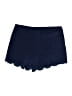 Annabelle 100% Polyester Solid Blue Shorts Size L - photo 1