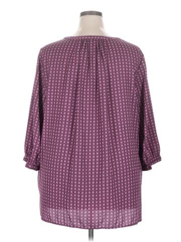 Woman Within 3/4 Sleeve Blouse (view 2)