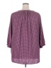 Woman Within 100% Polyester Purple 3/4 Sleeve Blouse Size 22 (1X) - photo 2