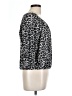 MICHAEL Michael Kors 100% Viscose Animal Print Gray Silver 3/4 Sleeve Blouse Size L (petite) - photo 4