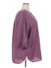Woman Within 100% Polyester Purple 3/4 Sleeve Blouse Size 22 (1X) - photo 4