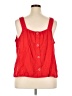 Ava & Viv Red Sleeveless Blouse Size 2X - photo 2