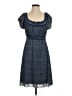Max Studio Tweed Blue Casual Dress Size S - photo 1