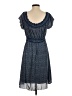 Max Studio Tweed Blue Casual Dress Size S - photo 2