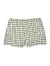 Sophie Rue 100% Rayon Checkered-gingham Ivory Shorts Size L - photo 1