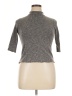 See You Monday Gray Short Sleeve Turtleneck Size XL - photo 1