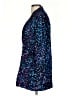 Fashion Nova 100% Polyester Stars Blue Blazer Size S - photo 5