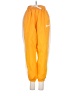 Nike 100% Nylon Color Block Orange Track Pants Size S - photo 1