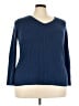 Avenue Blue Pullover Sweater Size 22 - photo 1
