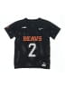 Nike 100% Polyester Black Active T-Shirt Size M (kids) - photo 1