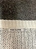 Pink Clover 100% Polyester Stripes Silver Pullover Sweater Size M - photo 7