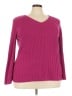 Avenue 100% Acrylic Burgundy Pullover Sweater Size 22 Plus - photo 1