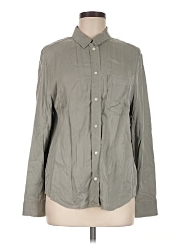 CALVIN KLEIN JEANS Long Sleeve Button-Down Shirt (view 1)