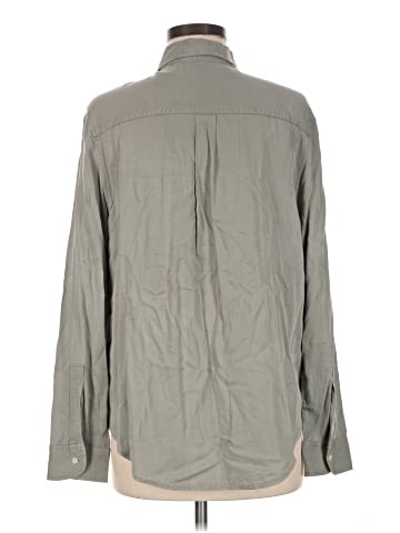 CALVIN KLEIN JEANS Long Sleeve Button-Down Shirt (view 2)