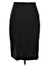 Theory Solid Black Wool Skirt Size 10 - photo 2