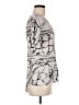 Hache Floral Silver Short Sleeve T-Shirt Size EU (IT) 42 / US 6 - photo 4