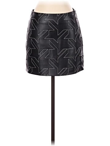 Helmut Lang Faux Leather Skirt (view 1)