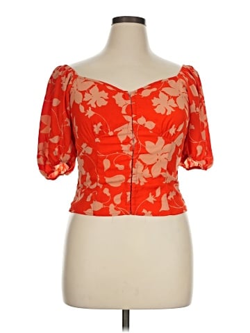 Sienna Sky Short Sleeve Blouse (view 1)
