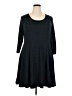 Torrid Chevron-herringbone Blue Gray Casual Dress Size 2X Plus (2) - photo 1