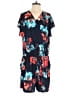 Kaileigh Print Blue Romper Size XL - photo 1
