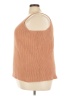 The Drop 100% Cotton Brown Sleeveless Top Size 3X - photo 5