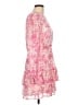 Aqua 100% Polyester Pink Cocktail Dress Size L - photo 4