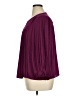 Nine West 100% Polyester Burgundy 3/4 Sleeve Blouse Size XL - photo 5