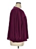 Nine West 100% Polyester Burgundy 3/4 Sleeve Blouse Size XL - photo 4