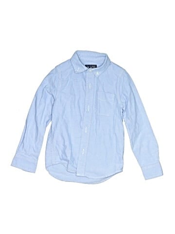 The Children's Place Long Sleeve Button-Down Shirt (view 1)