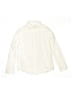 Zara Ivory Long Sleeve Button-Down Shirt Size 10 - photo 1