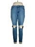 Old Navy Hearts Blue Jeans Size 16 - photo 1