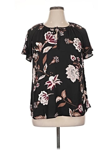Maurices Short Sleeve Blouse (view 1)