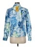 Chico's Print Blue Jacket Size M - photo 2